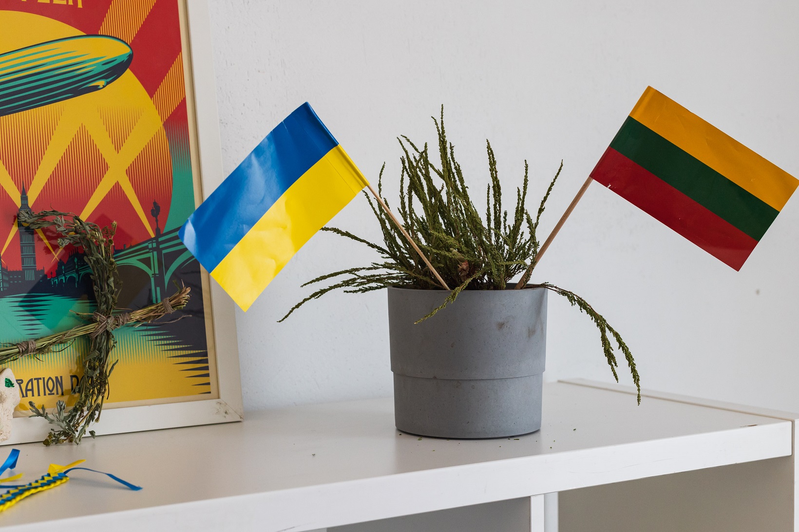 „Norfa“ parama – svarbią žinutę turinčiam ukrainiečių ir lietuvių menininkų kūriniui