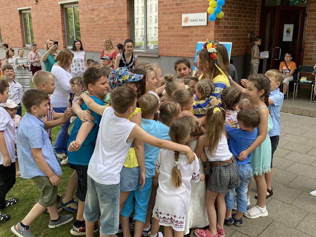 NORFOS parama keičia Lietuvoje apsigyvenusių Ukrainos vaikų ir šeimų gyvenimus
