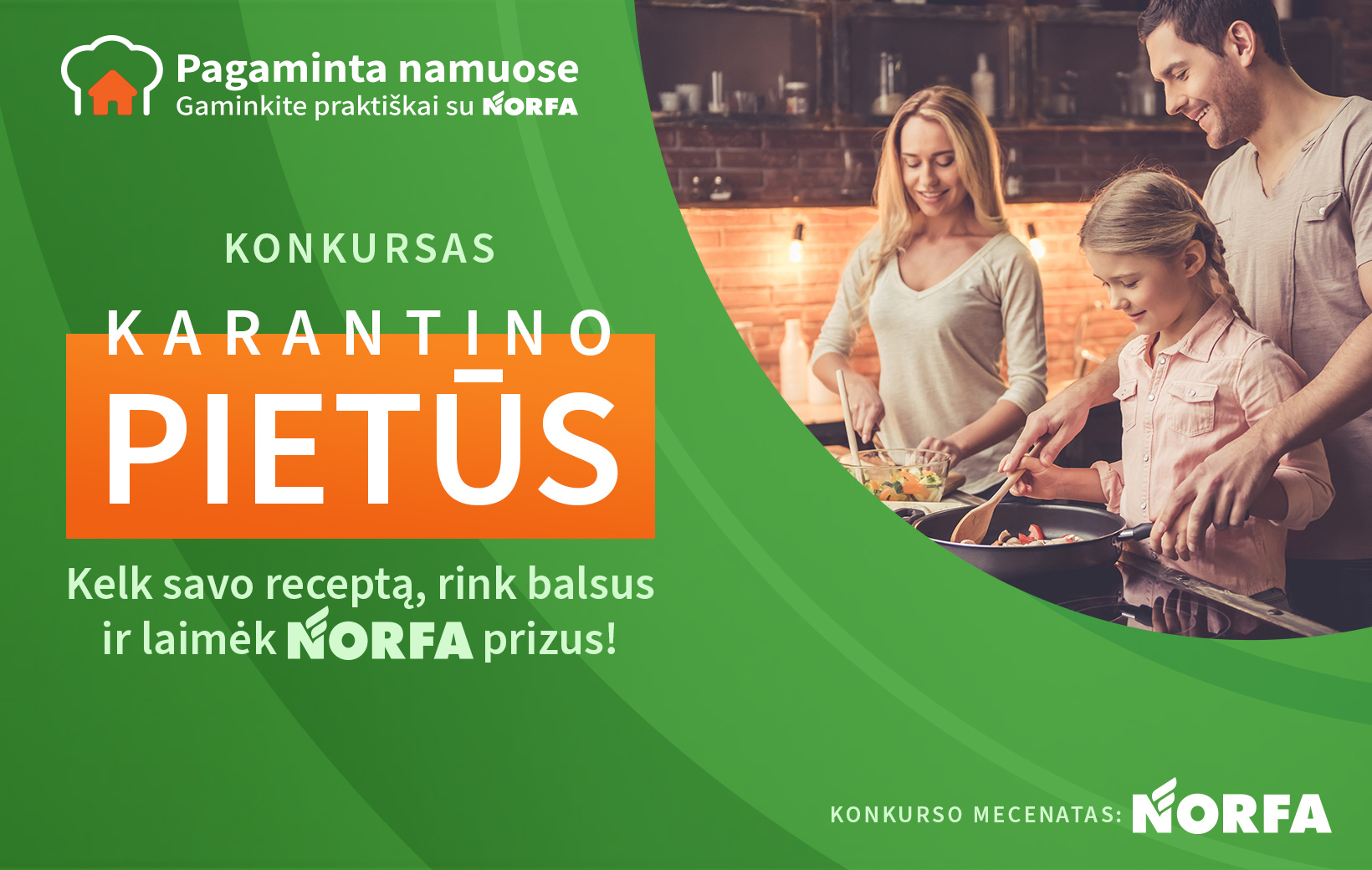 Konkursas „Karantino pietūs“