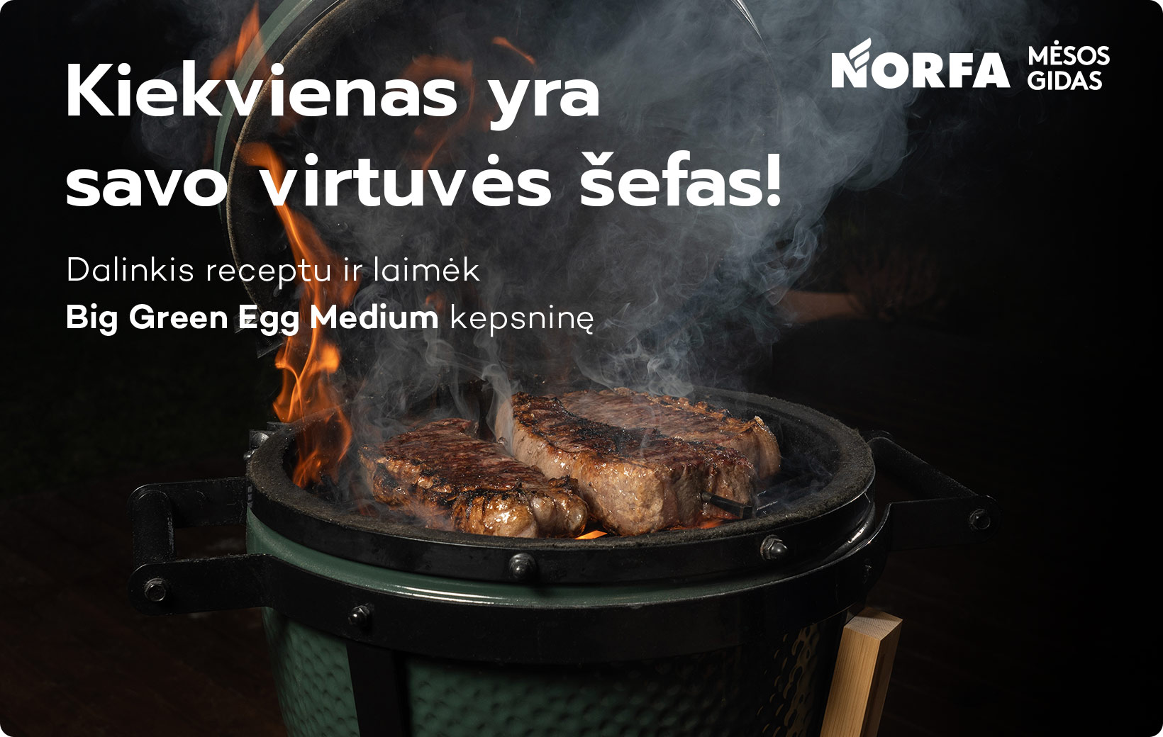 Kiekvienas yra savo virtuvės šefas