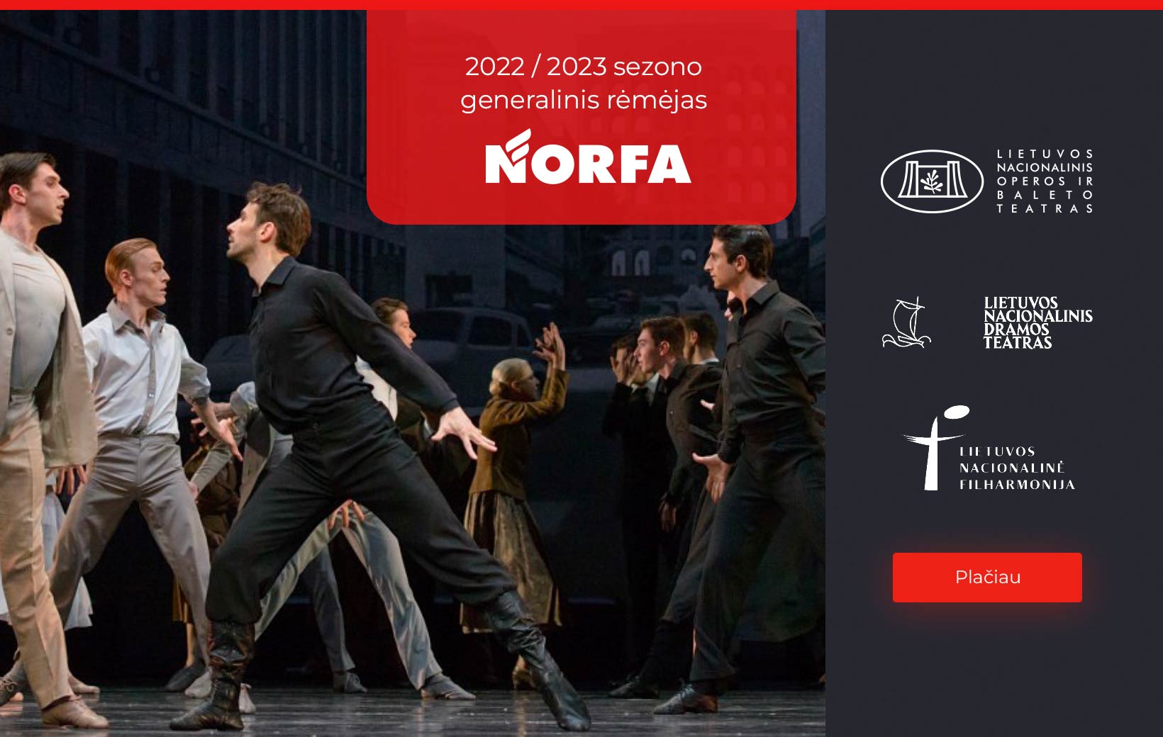 NORFA - 2022/2023 m. sezono generalinis rėmėjas