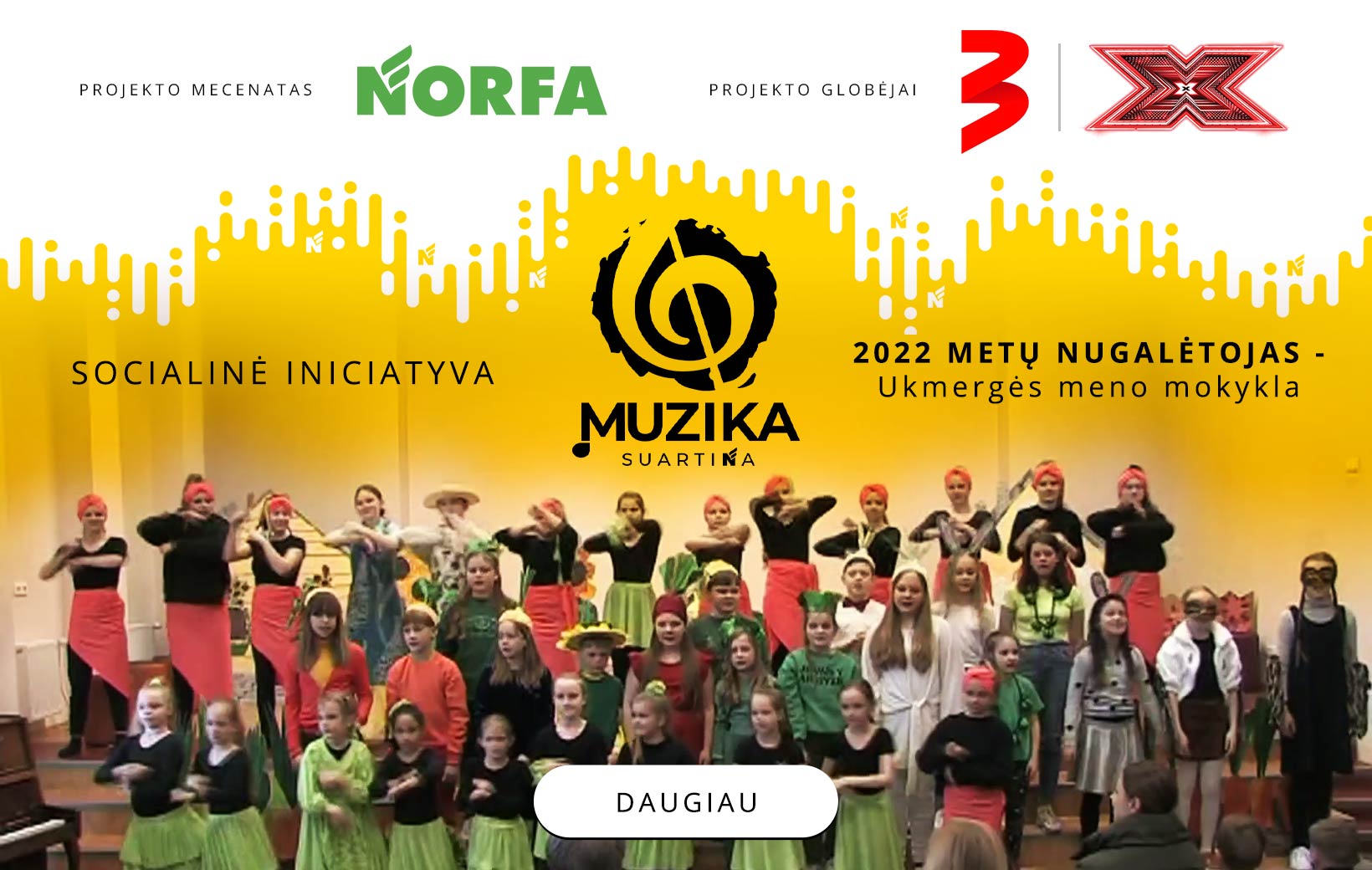 Muzika suartina - laimėtojas