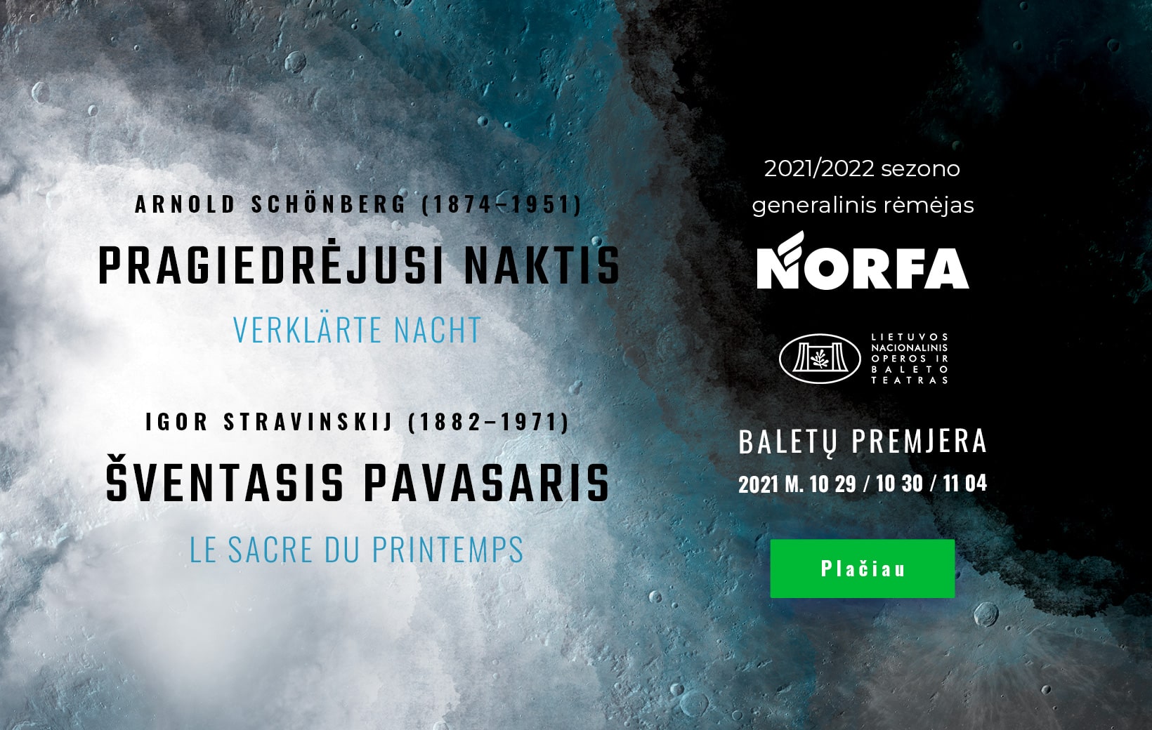 NORFA - Operos ir Baleto teatro 21/22 sezono generalinis rėmėjas