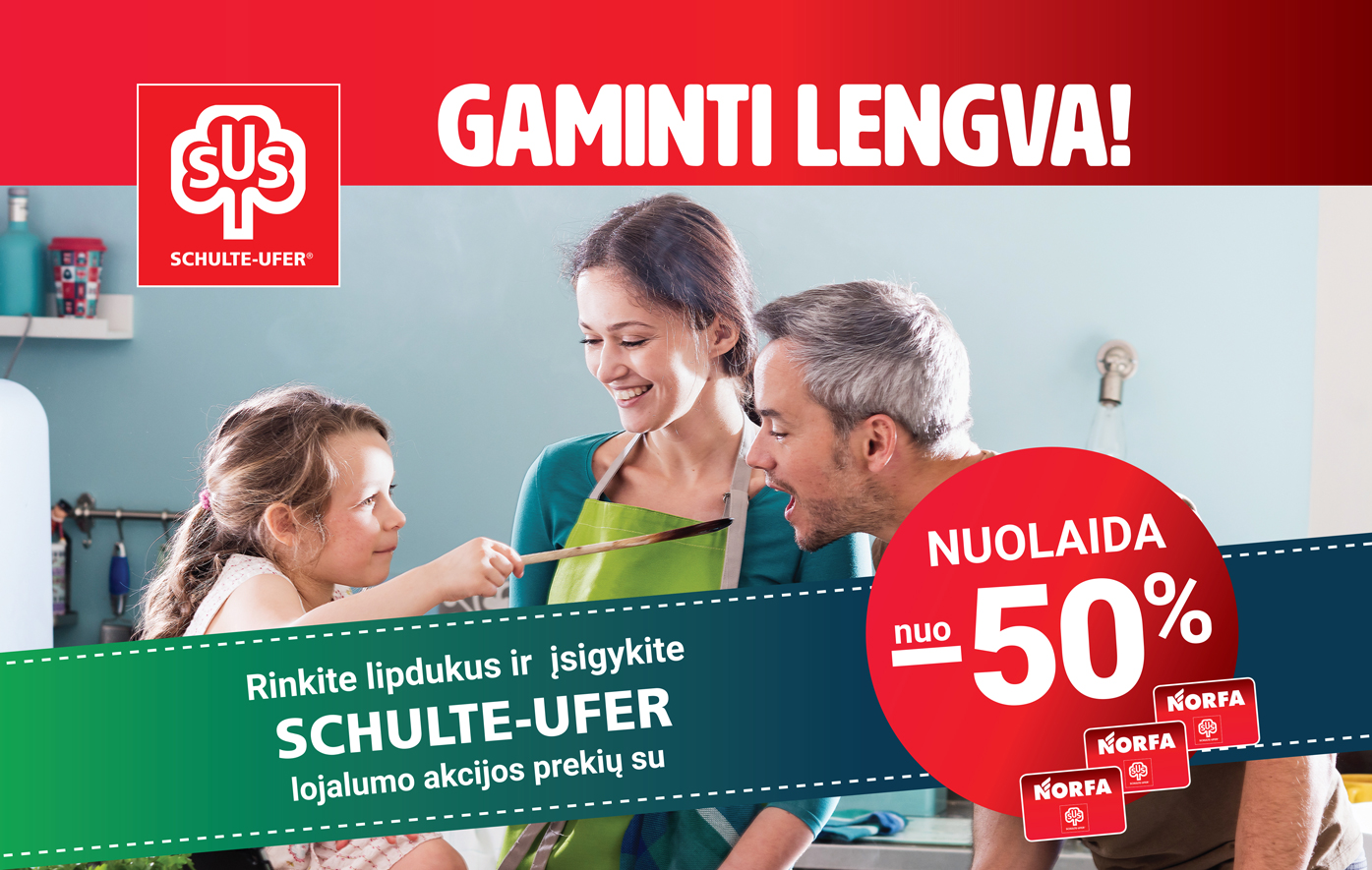 SCHULTE-UFER - GAMINTI LENGVA!