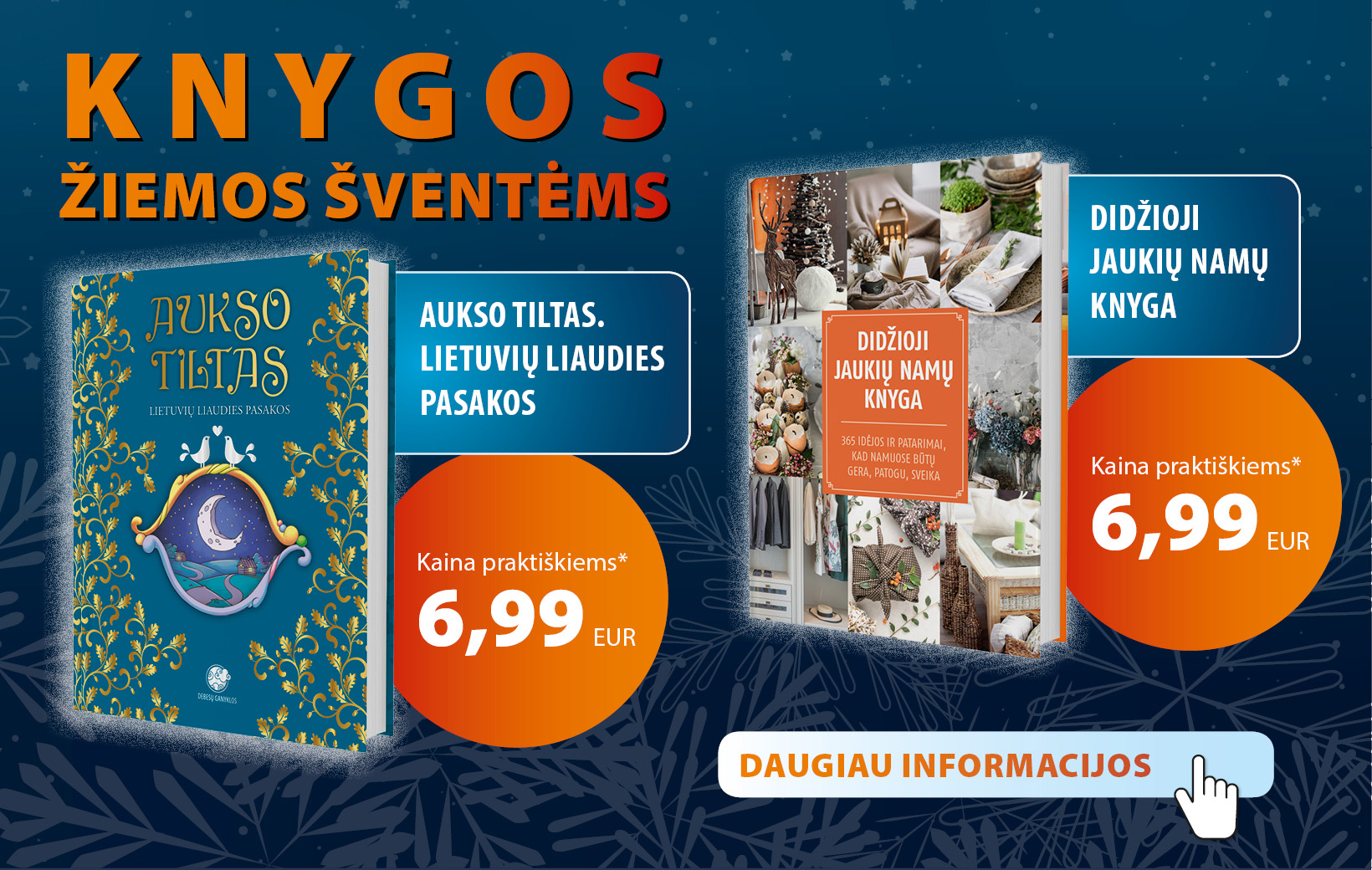 Knygos žiemos šventėms