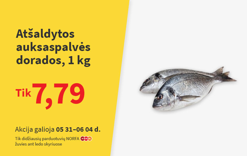 Dorados akcija 05 31 -06 04 d.