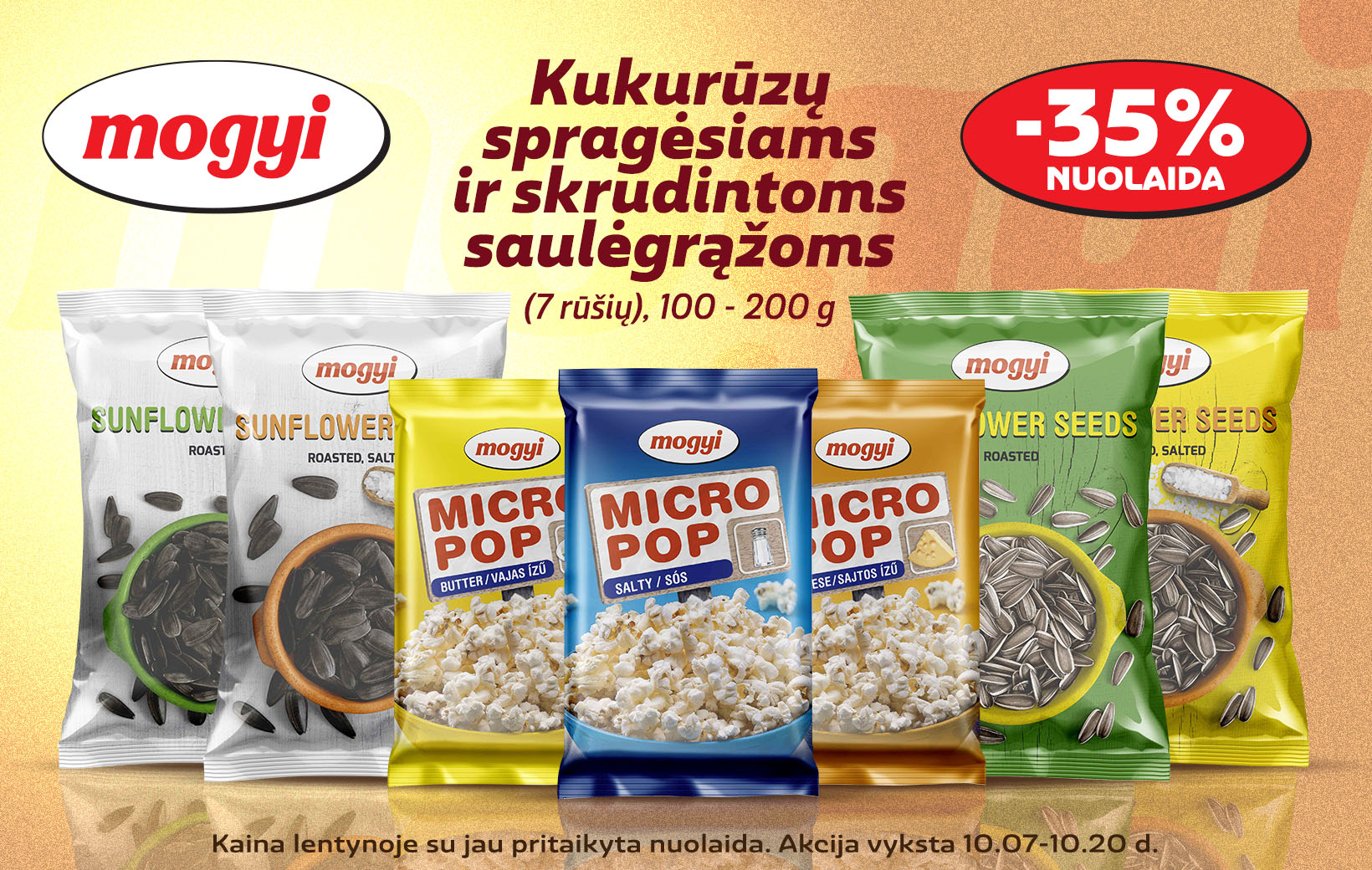 MOGYI prekių akcija