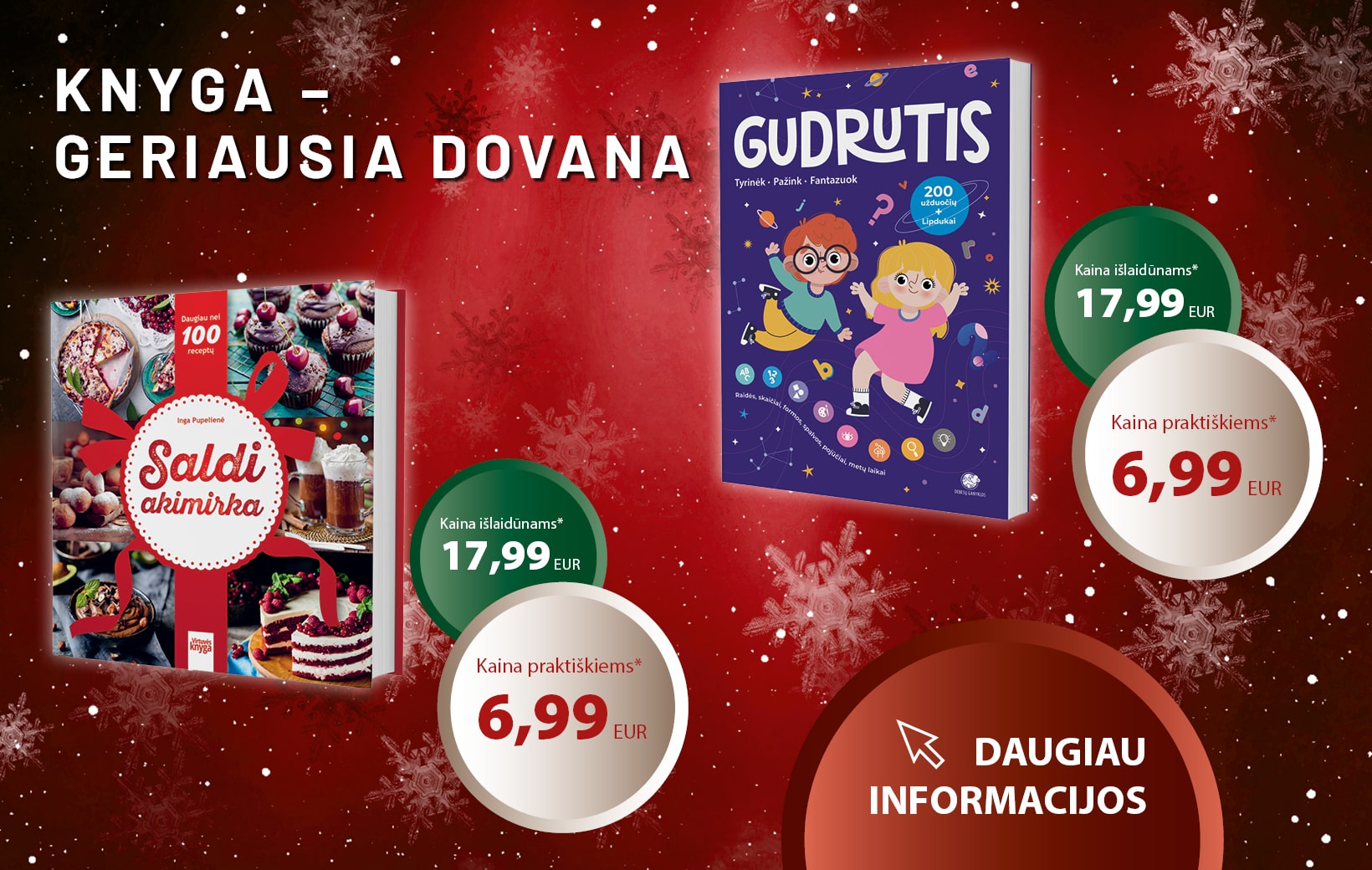 Knyga - geriausia dovana