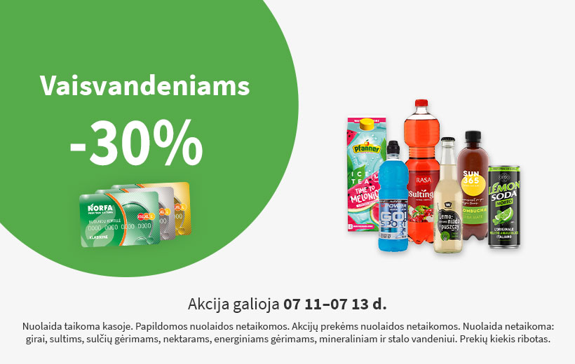 SAVAITGALIO NUOLAIDA vaisvandeniams 07 11-07 13d .