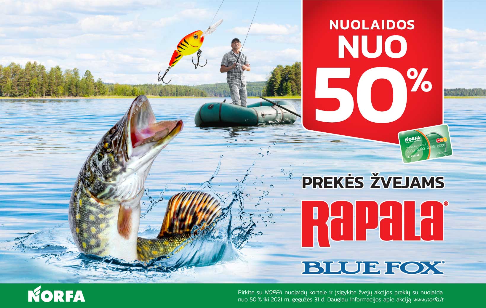 Prekės žvejams