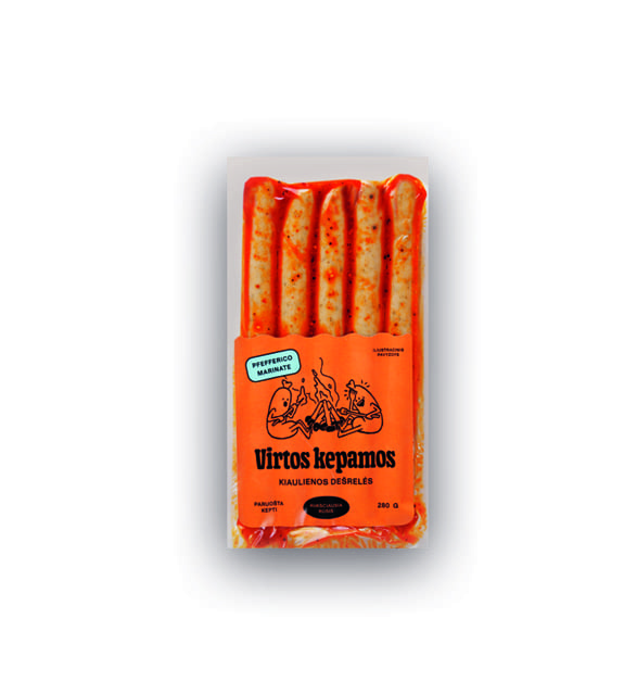 Marinuotos kep. dešrelės PFFEFERICO marin., 280 g/pak.