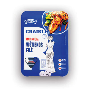 Marinuota vištienos filė GRAIKIJA, 1 kg