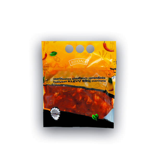 Marin. kiaulienos sprand. šašlykas KLEVŲ BBQ marin., 1 kg