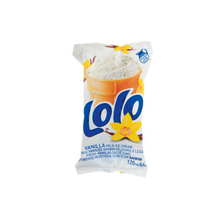 Pieniniai ledai LOLO vafliniame puodelyje, 2 rūšių, 120 ml/vnt.
