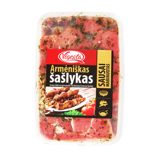Fas. sausai marinuotas Armėniškas šašlykas, 1 kg