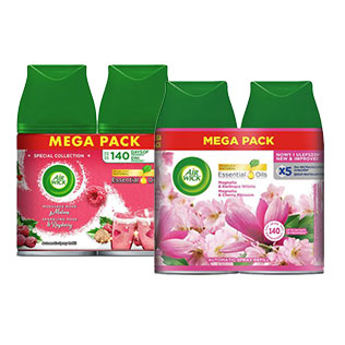 Oro gaiviklio užpildas AIRWICK, 2 rūšių, 2 x250 ml/pak. 