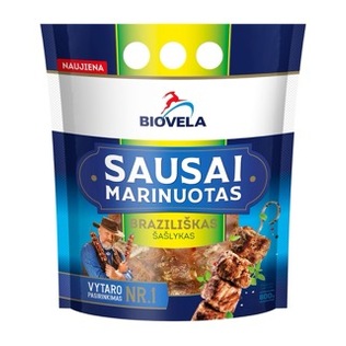 Sausai marinuotas BRAZILIŠKAS šašlykas, 800 g