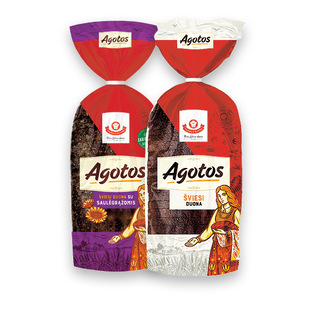 AGOTOS duona šviesi (2 rūšių), 700 g, 800 g