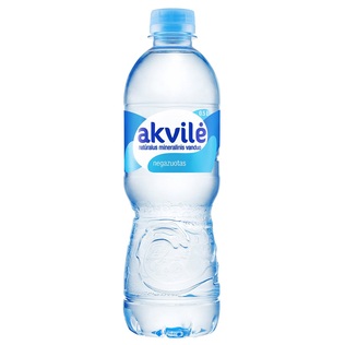 Natūralus negaz. mineralinis vanduo AKVILĖ, 0,5 l