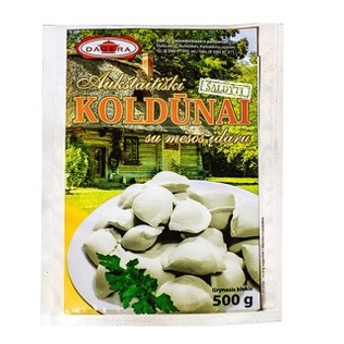 Šald. AUKŠTAITIŠKI koldūnai su mėsos įd., 500 g