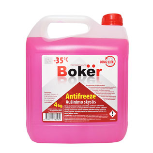 Aušinimo skystis BOKER -35°C, 4 kg