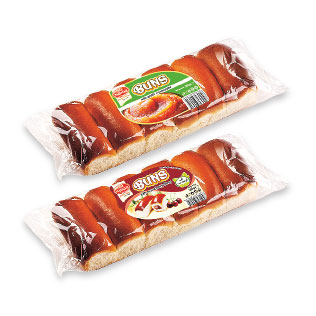 Bandelės su vyšnių arba obuolių marmelado sk. įdaru BUNS, 300 g