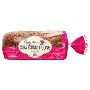 Duona su sėkl. SUMUŠTINIŲ BEATOS VIRTUVĖ,400 g