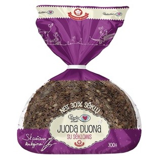 Duona su sėkl. juoda BEATOS VIRTUVĖ, 300 g