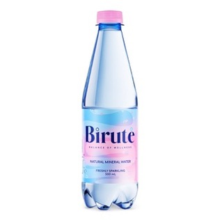 Natūralus mineralinis vanduo BIRUTĖ, 0,5 l