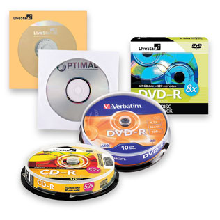 CD ir DVD diskams