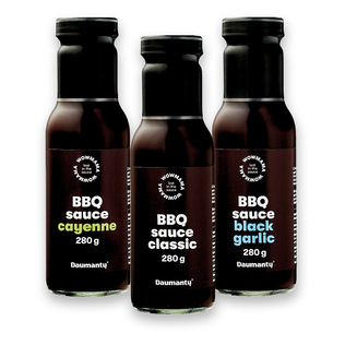 DAUMANTŲ barbekiu padažas BBQ (3 rūšių), 280 g