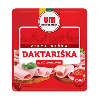 Virta DAKTARIŠKA dešra griežinėliais, 250 g