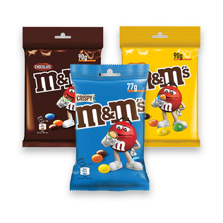 Dražė M&M‘s CHOCO, PEANUT arba MINIS, 70 g, 90 g