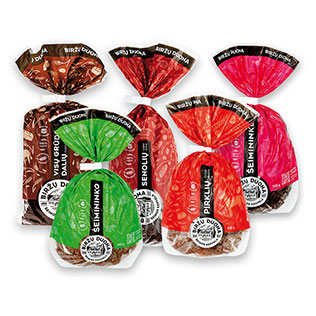 Duonai BIRŽŲ DUONA (5 rūšių), 500 g, 800 g