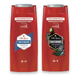 Dušo gelis OLD SPICE WHITEWATER arba WOLFTHORN, 675 ml