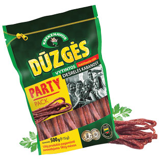 Vytintos dešrelės KABANOSY DŪZGĖS PARTY PACK, 500 g
