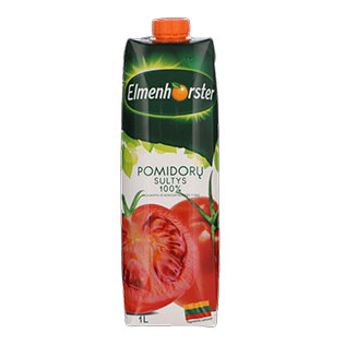 Pomidorų sultys ELMENHORSTER 100%, 1 l