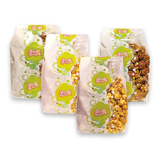 Fasuoti spraginti kukurūzai GAR2 (5 rūšių), 170 g/pak., 200 g/pak.