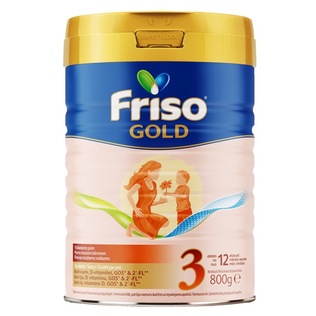Tolesnio maitinimo mišinys kūdikiams,FRISO GOLD3, nuo 12 mėn., 800 g