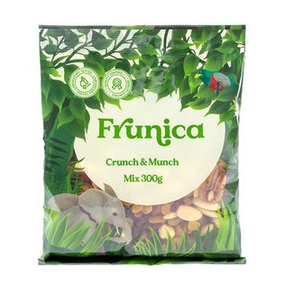 Džiovintų uogų ir riešutų mišinys CRUNCH & MUNCH FRUNICA, 300 g