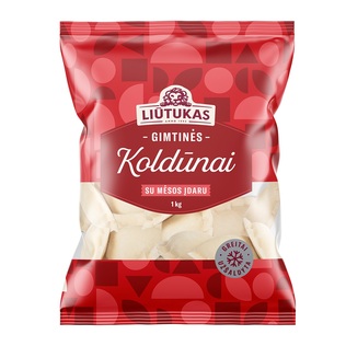 Šaldyti GIMTINĖS koldūnai su mės. įd., 1 kg