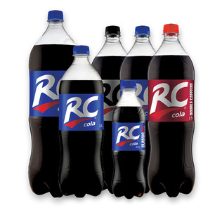 Gaiviajam gėrimui RC COLA (6 rūšių), 0,5-2 l