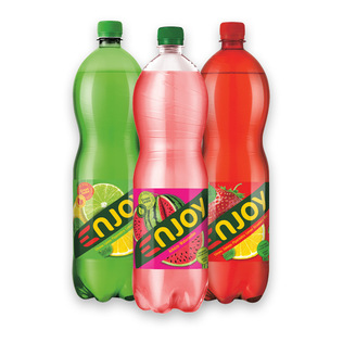 Gazuotas gaivusis gėrimas ENJOY (3 rūšių), 1,5 l