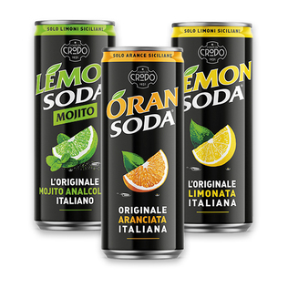Gazuotas gėrimas CRODO SODA (3 rūšių), 330 ml