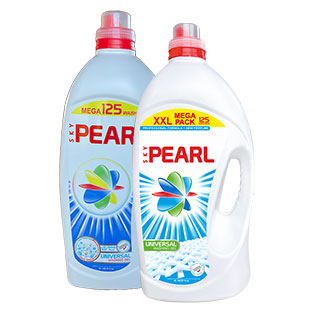 Skalbimo gelis SKY PEARL Universal MEGA, 125 skalb., 5 l