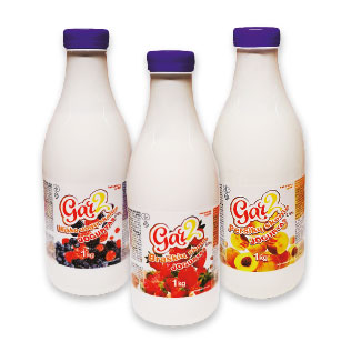 Geriamasis jogurtas GAR2 (3 rūšių), 2,5% rieb., 1 kg