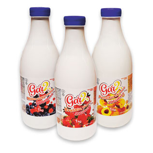 Geriamasis jogurtas GAR2 (3 rūšių), 2,5% rieb., 1 kg