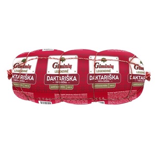 GIMINIŲ rišta LEGENDINĖ DAKTARIŠKA virta dešra, 600 g