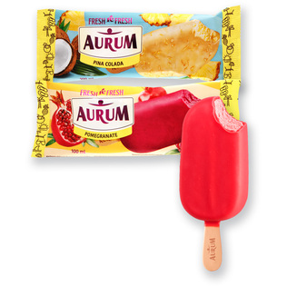 Glaist. ledai AURUM ant pagaliuko, 2 rūšių, 100 ml/vnt.