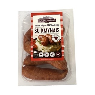 GRAFŲ k. r. dešrelės su kmynais, 400 g